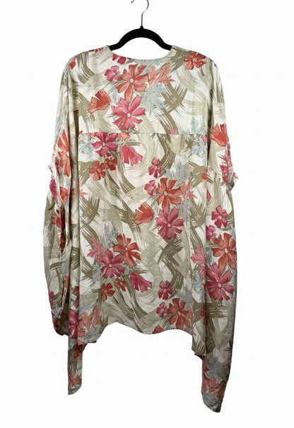 Griselda Flowy Silk Top 1000-12