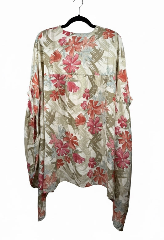 Griselda Flowy Silk Top 1000-12