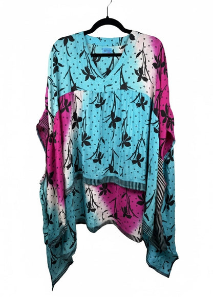 Griselda Flowy Silk Top 1000-15