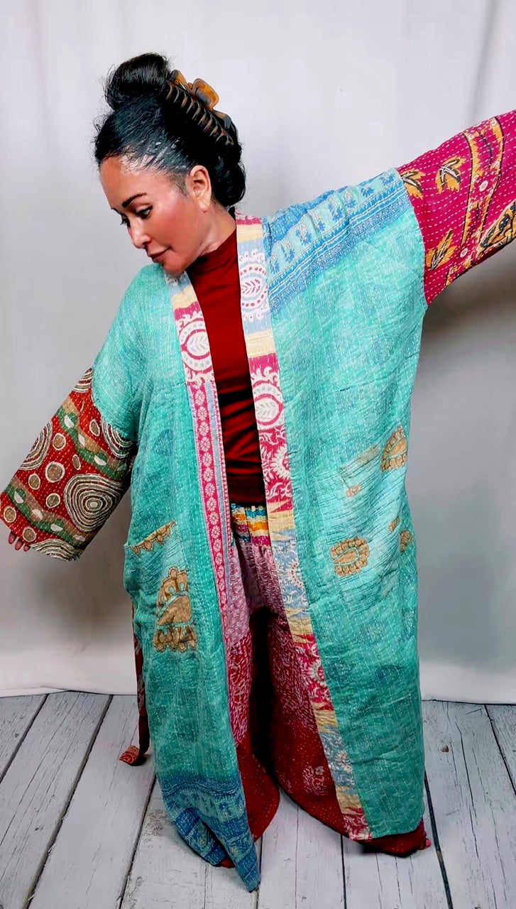 Starlit Wanderer Kimono