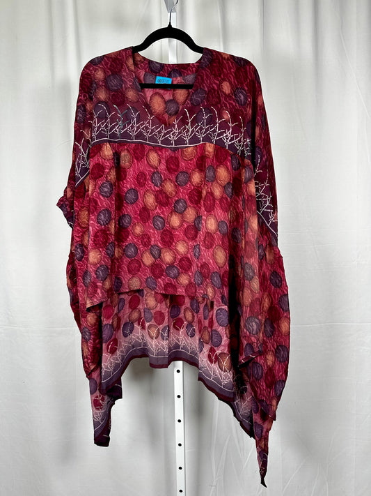 Griselda Flowy Silk Top 1000-04
