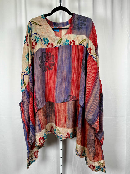 Griselda Flowy Silk Top 1000-07