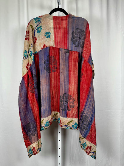 Griselda Flowy Silk Top 1000-07