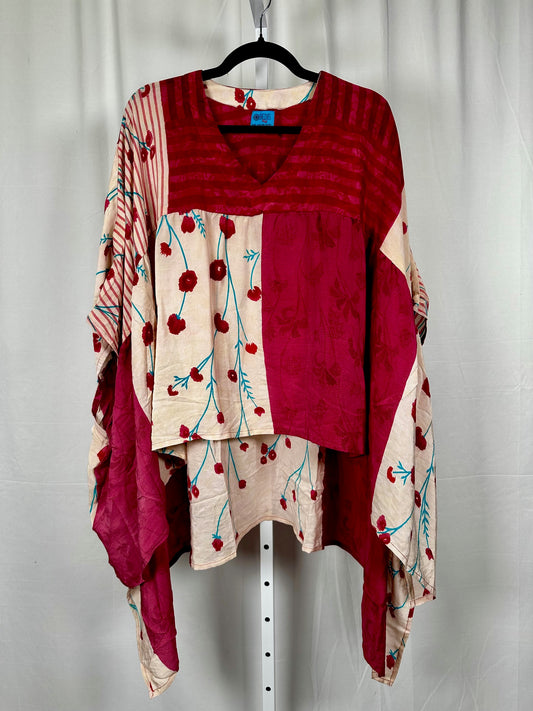 Griselda Flowy Silk Top 1000-10