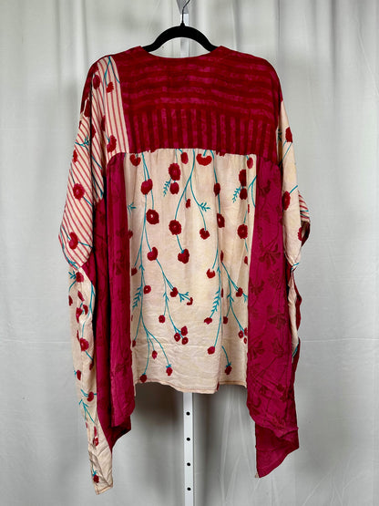 Griselda Flowy Silk Top 1000-10