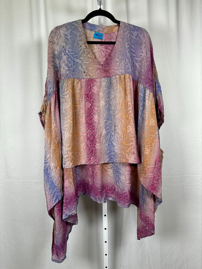 Griselda Flowy Silk Top 1000-12