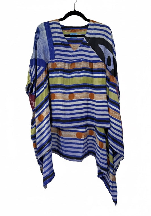 Griselda Flowy Silk Top 1000-17