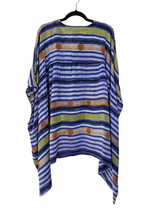 Griselda Flowy Silk Top 1000-17