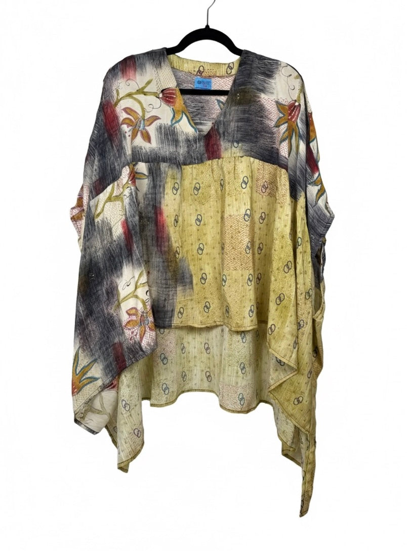 Griselda Flowy Silk Top 1000-24