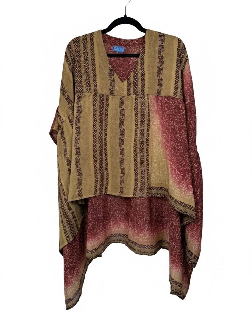 Griselda Flowy Silk Top 1000-25