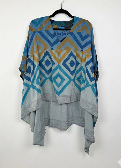 Griselda Flowy Silk Top 1000-27