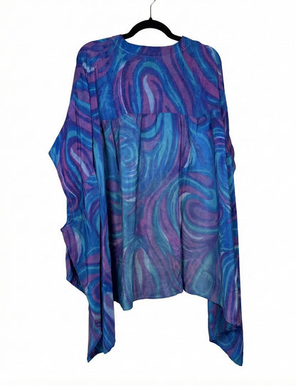 Griselda Flowy Silk Top 1000-31