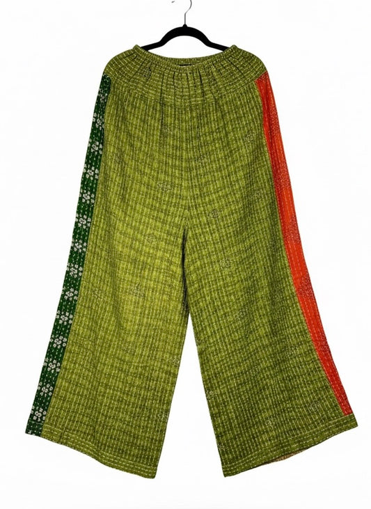Everyday Amaya Wide Leg Kantha Pants (S-XL) 1000-15