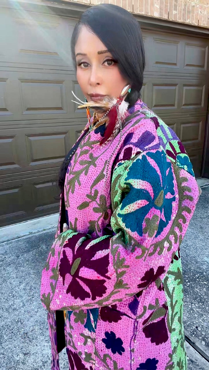 Sunspell Suzani Kantha Coat