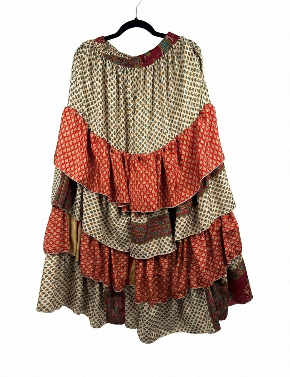 Ruffle Muse Silk Pants 1000-03