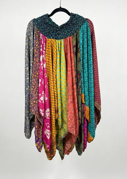 Sunrose Silk Patch Skirt 1000-01