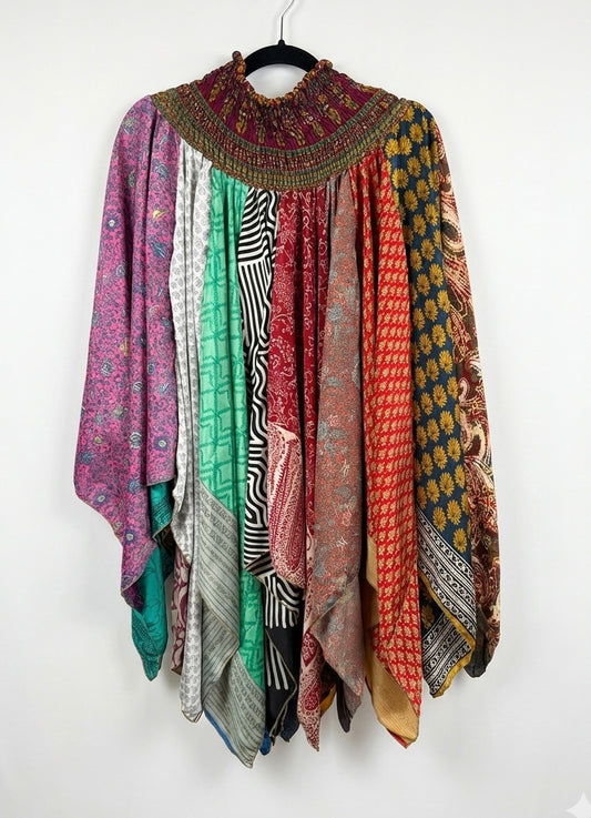 Sunrose Silk Patch Skirt 1000-02