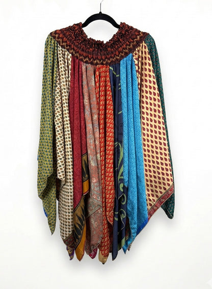 Sunrose Silk Patch Skirt 1000-04