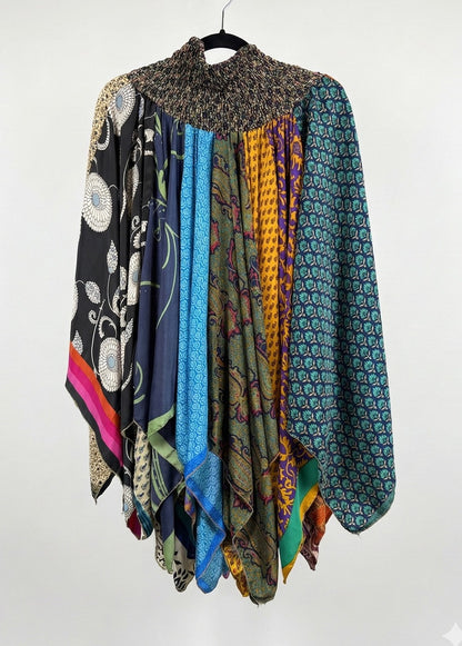 Sunrose Silk Patch Skirt 1000-07