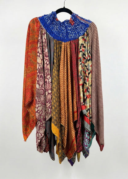 Sunrose Silk Patch Skirt 1000-08