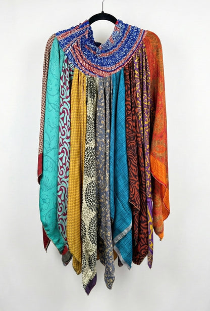 Sunrose Silk Patch Skirt 1000-08