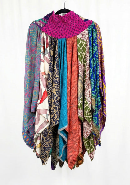 Sunrose Silk Patch Skirt 1000-09