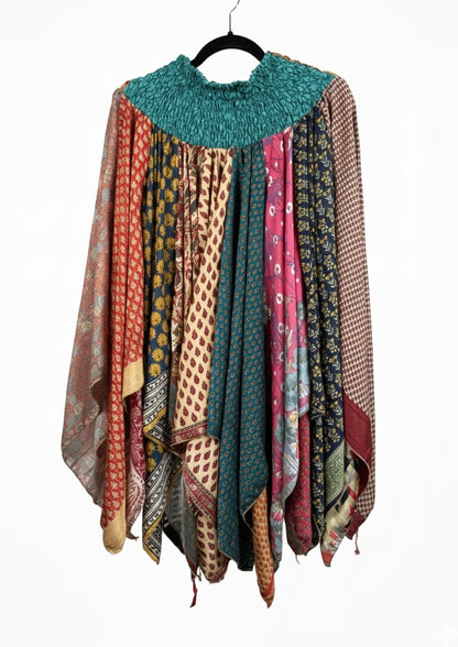 Sunrose Silk Patch Skirt 1000-12