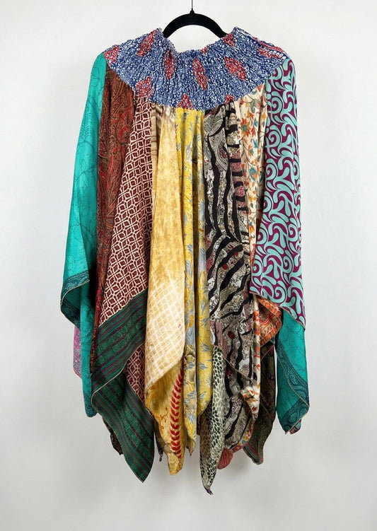 Sunrose Silk Patch Skirt 1000-13