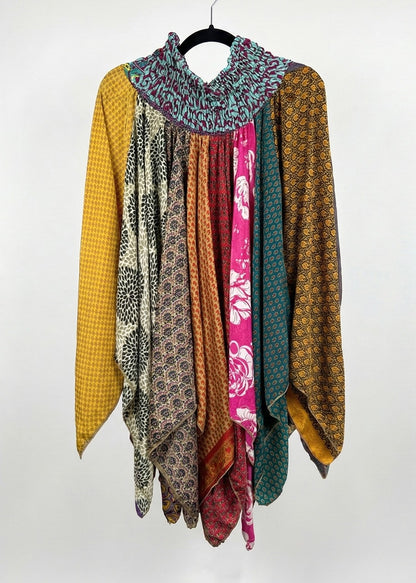 Sunrose Silk Patch Skirt 1000-14