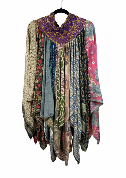 Sunrose Silk Patch Skirt 1000-16