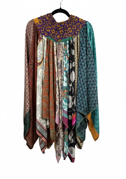 Sunrose Silk Patch Skirt 1000-18