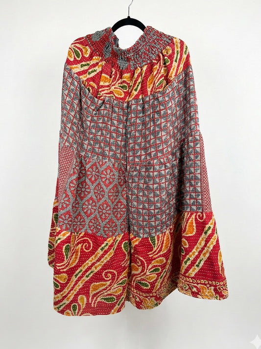 Beloved Rosa 3-Layered Kantha Pants (S-XL) 1000-06