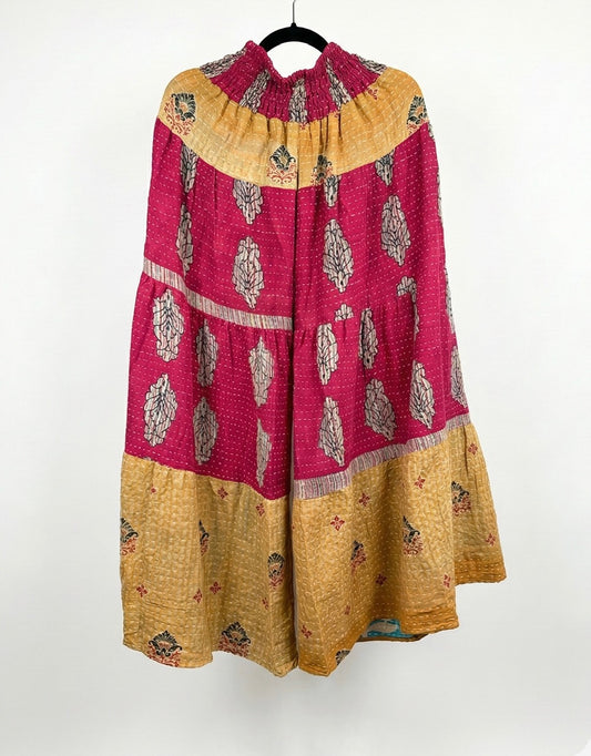 Beloved Rosa 3-Layered Kantha Pants (S-XL) 1000-07