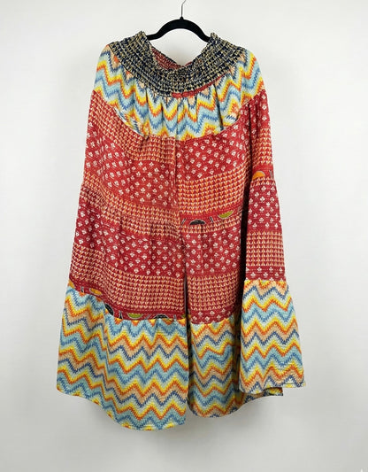 Beloved Rosa 3-Layered Kantha Pants (S-XL) 1000-08