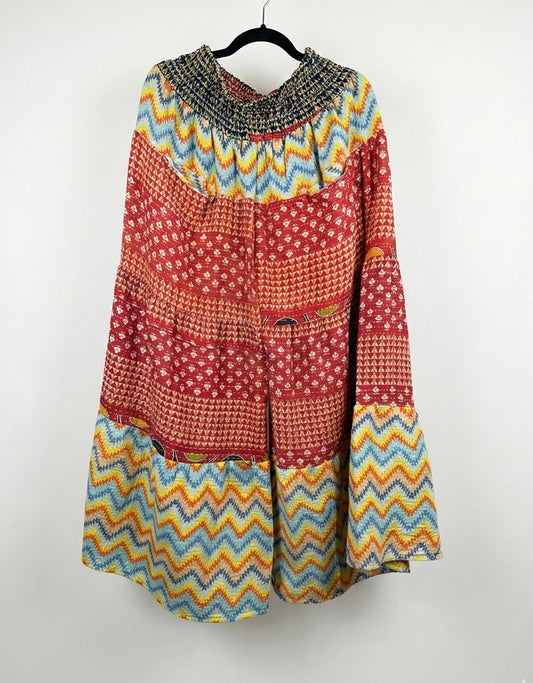 Beloved Rosa 3-Layered Kantha Pants (S-XL) 1000-08