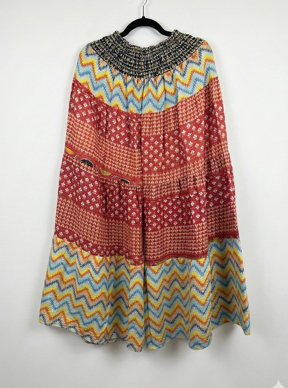 Beloved Rosa 3-Layered Kantha Pants (S-XL) 1000-08