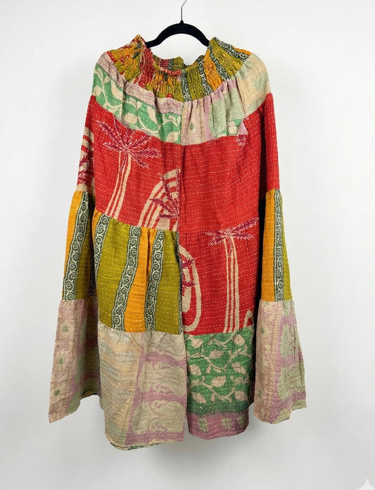 Beloved Rosa 3-Layered Kantha Pants (S-XL) 1000-10