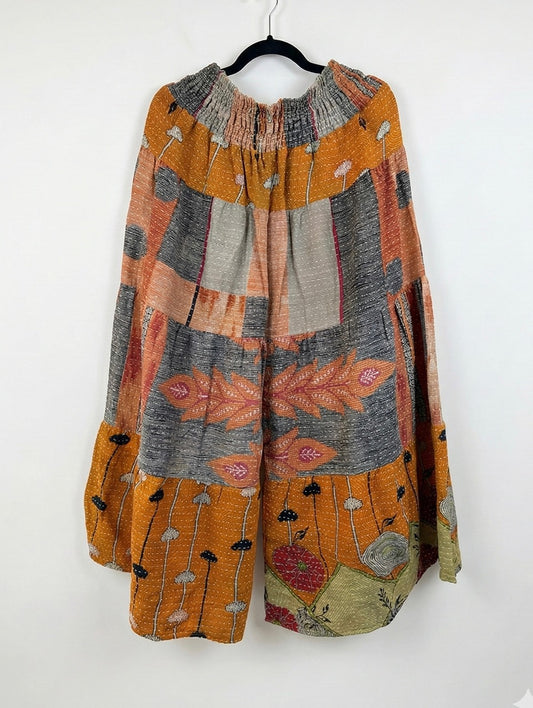 Beloved Rosa 3-Layered Kantha Pants (S-3X) 1000-01