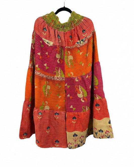 Beloved Rosa 3-Layered Kantha Pants (S-3X) 1000-03