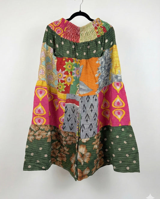 Beloved Rosa 3-Layered Kantha Pants (S-3X) 1000-10