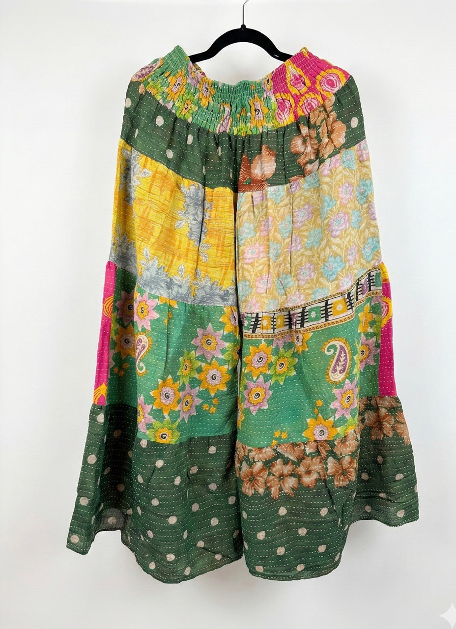 Beloved Rosa 3-Layered Kantha Pants (S-3X) 1000-10