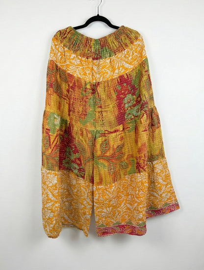 Beloved Rosa 3-Layered Kantha Pants (S-3X) 1000-14