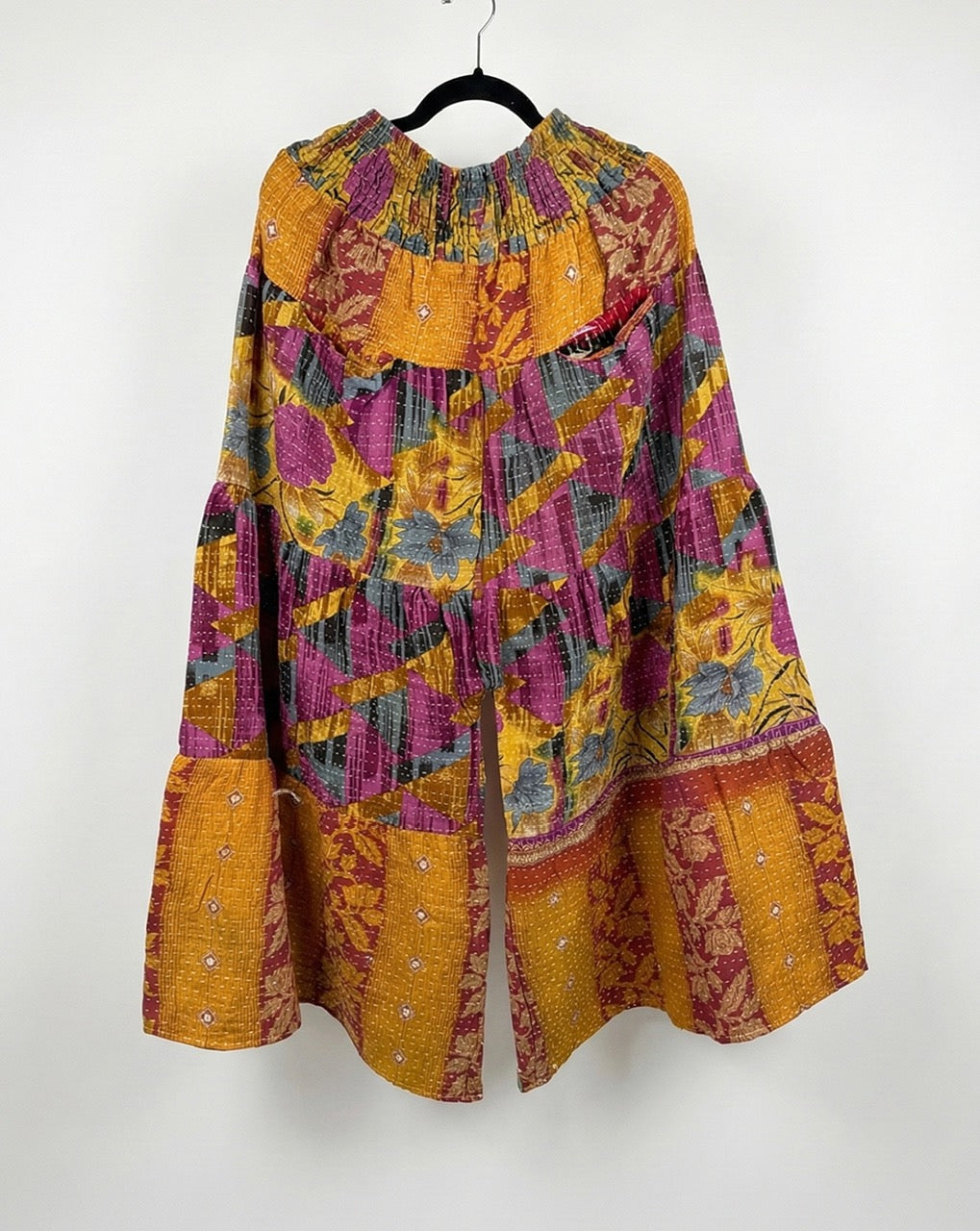 Beloved Rosa 3-Layered Kantha Pants (S-3X) 1000-15