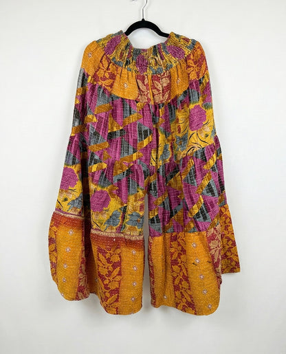 Beloved Rosa 3-Layered Kantha Pants (S-3X) 1000-15