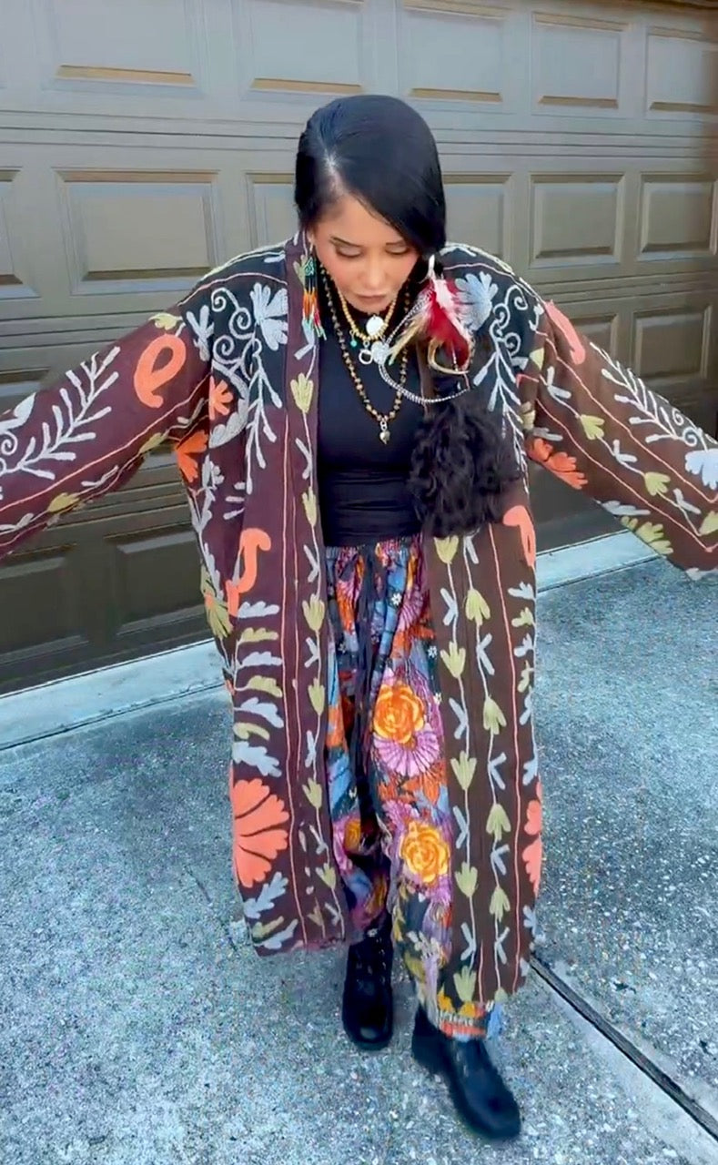 Sunspell Suzani Kantha Coat