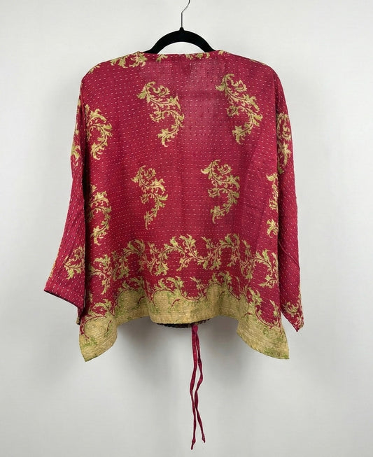 Sunrise Hana Butterfly Kantha Top 1000-03