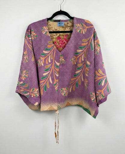 Sunrise Hana Butterfly Kantha Top 1000-04