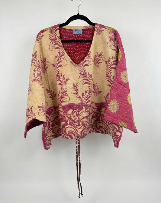 Sunrise Hana Butterfly Kantha Top 1000-05