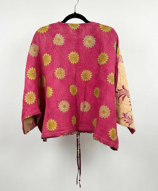 Sunrise Hana Butterfly Kantha Top 1000-05