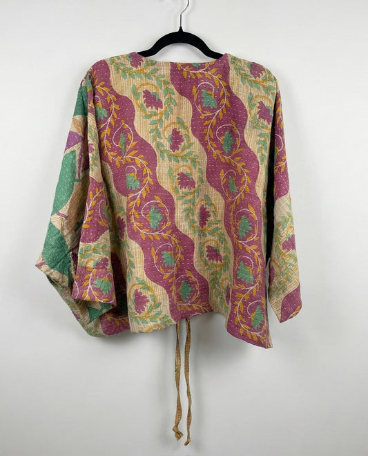 Sunrise Hana Butterfly Kantha Top 1000-06